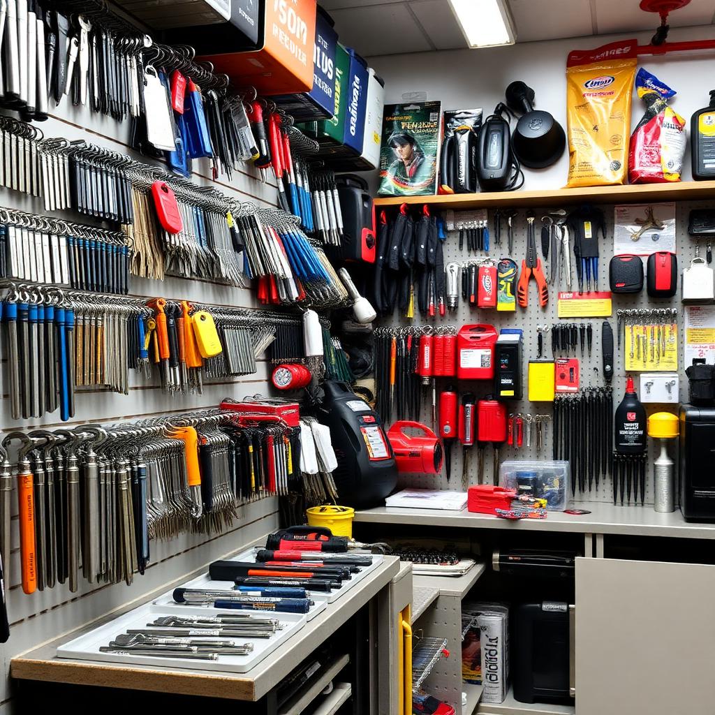 Chaveiros, Hidráulica, Materiais Elétricos e Ferragens